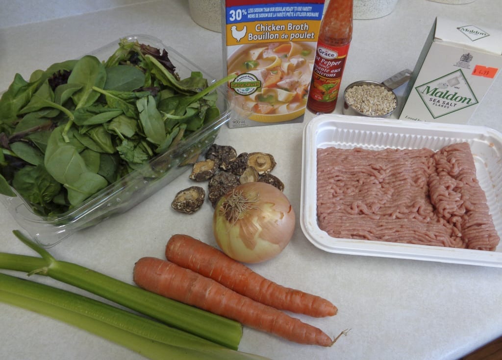 Turkey Barley Spinach Soup from My Kitchen Wand