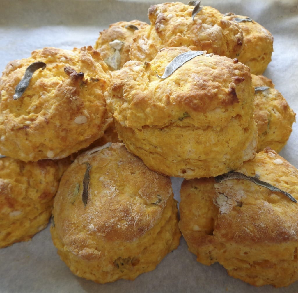 Sage & Pumpkin Biscuits from My Kitchen Wand