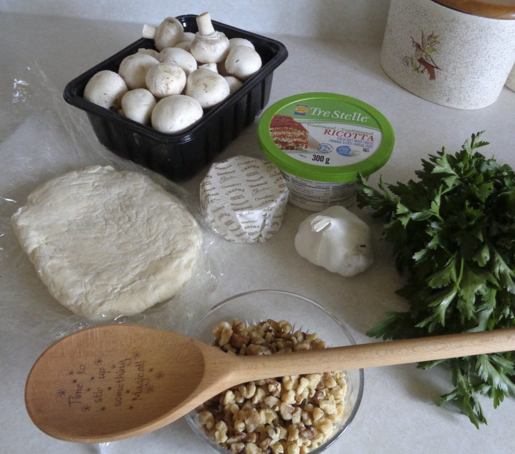 Mushroom Brie Galette from My Kitchen Wand