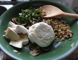 Mushroom Brie Galette from My Kitchen Wand