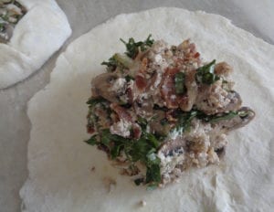 Mushroom Brie Galette from My Kitchen Wand