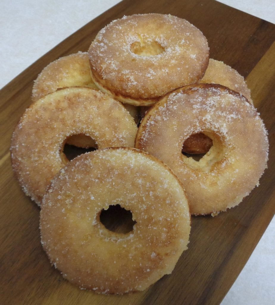 Baked Lemon Sugar Doughnuts from My Kitchen Wand