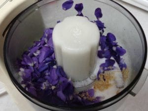 Wild Violet Sugar from My Kitchen Wand