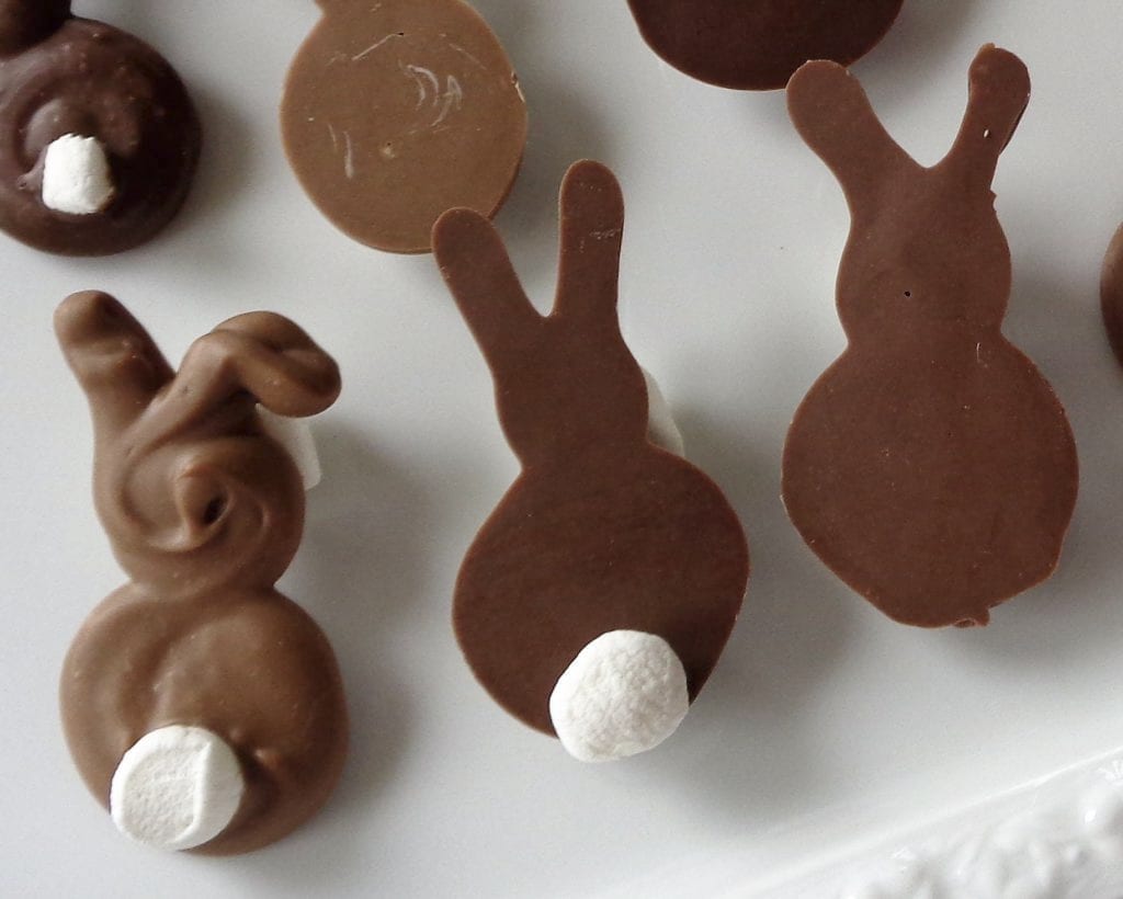 Chocolate Easter Bunnies - Freehand from My Kitchen Wand