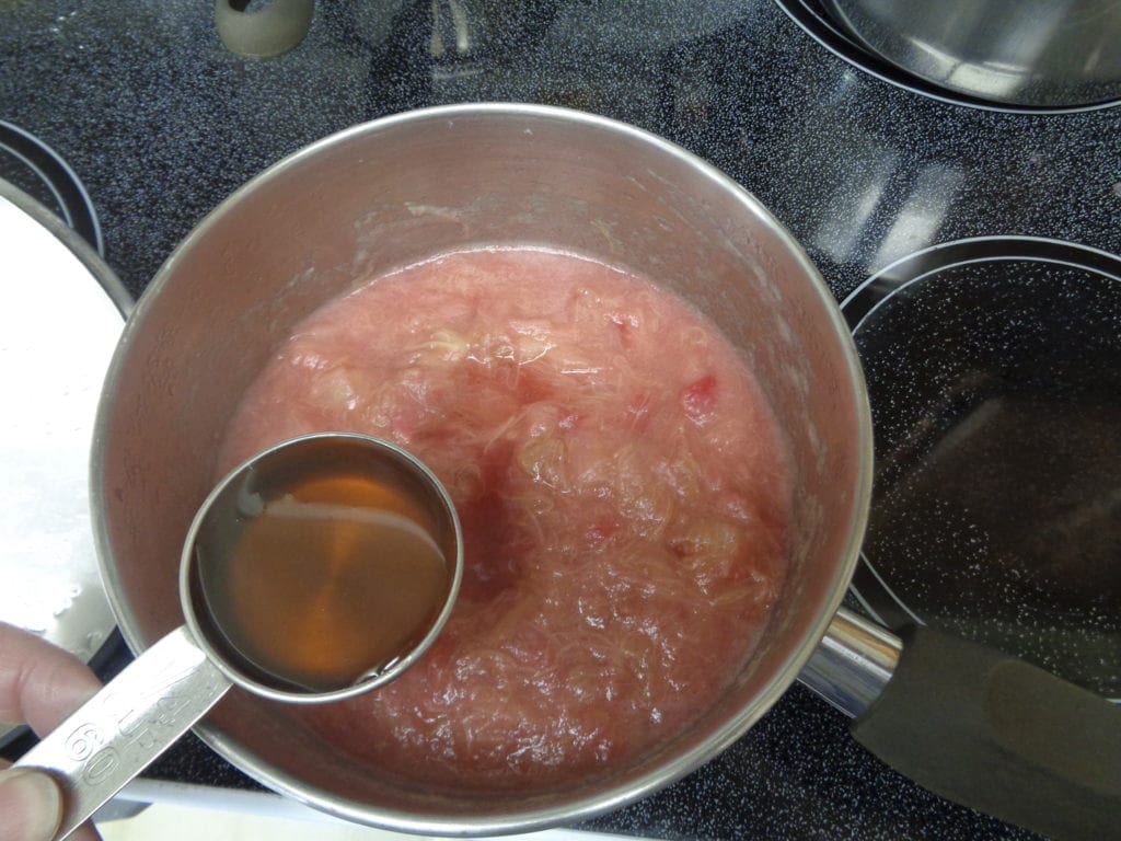 Rhubarb & Rose Sorbet from My Kitchen Wand