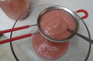 Rhubarb & Rose Sorbet from My Kitchen Wand