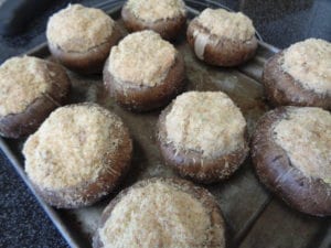 Stuffed Mushroom Caps from My Kitchen Wand