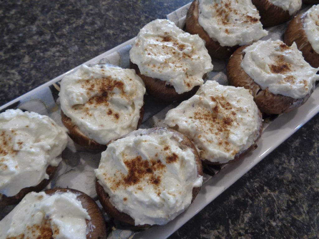 Stuffed Mushroom Caps from My KItchen Wand