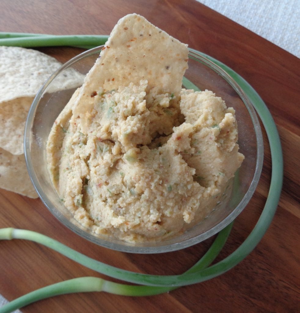 Garlic Scape Hummus from My Kitchen Wand