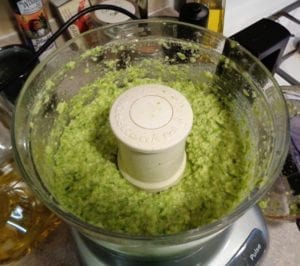 Garlic Scape Hummus, Pesto and Bread, Oh my! from My Kitchen Wand