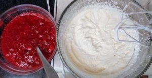 Strawberry Bavarian Cream Pie from My Kitchen Wand