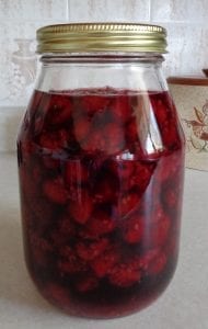 Fresh Berry Cordials from My Kitchen Wand
