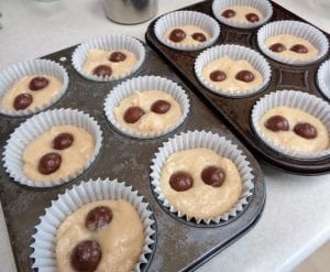 Vanilla Whiskey Chocolate Cupcakes from My Kitchen Wand