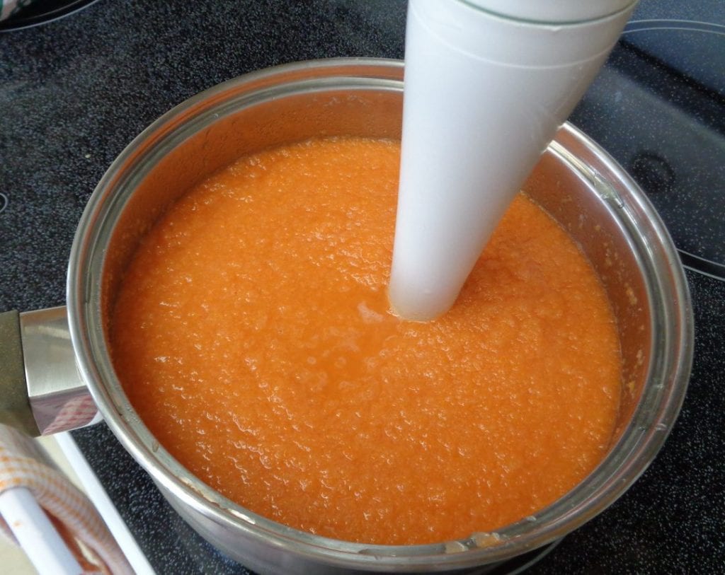 Carrot Ginger Soup from My Kitchen Wand