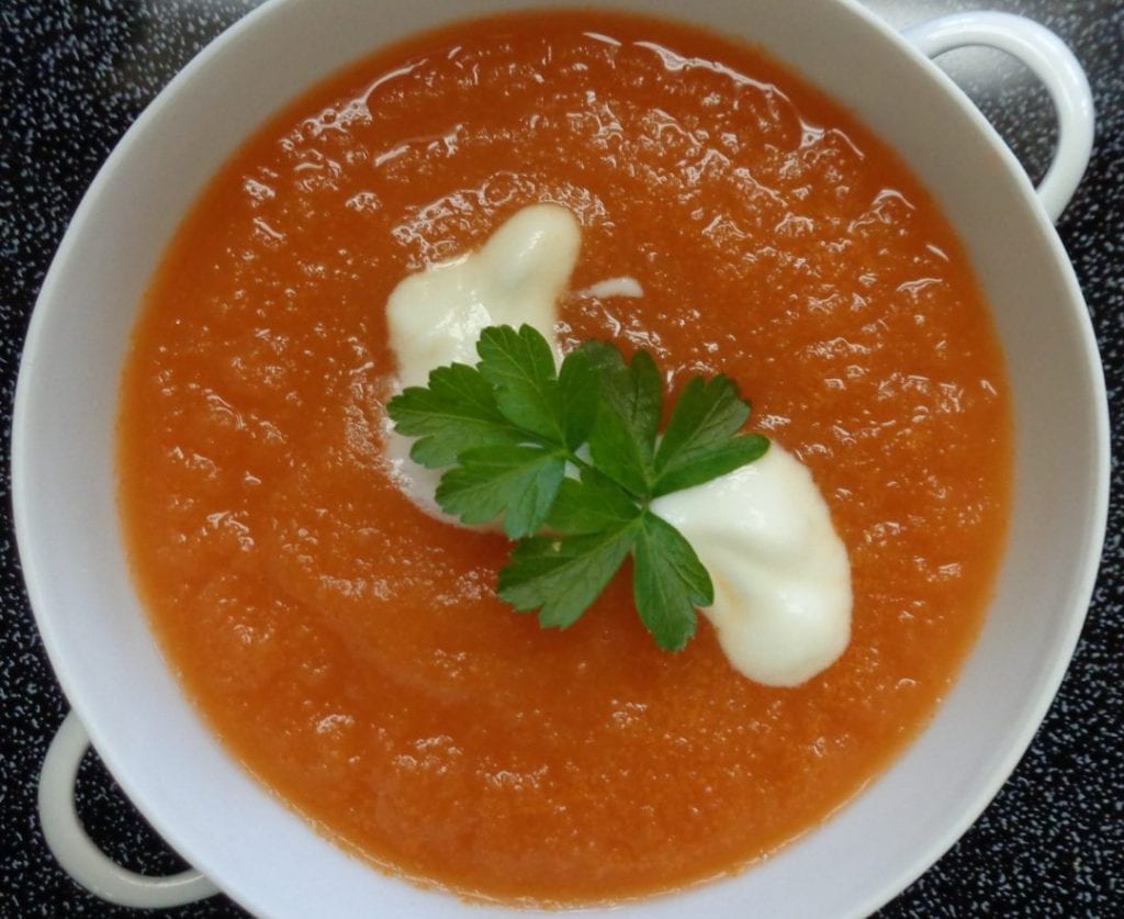 Carrot Ginger Soup from My Kitchen Wand