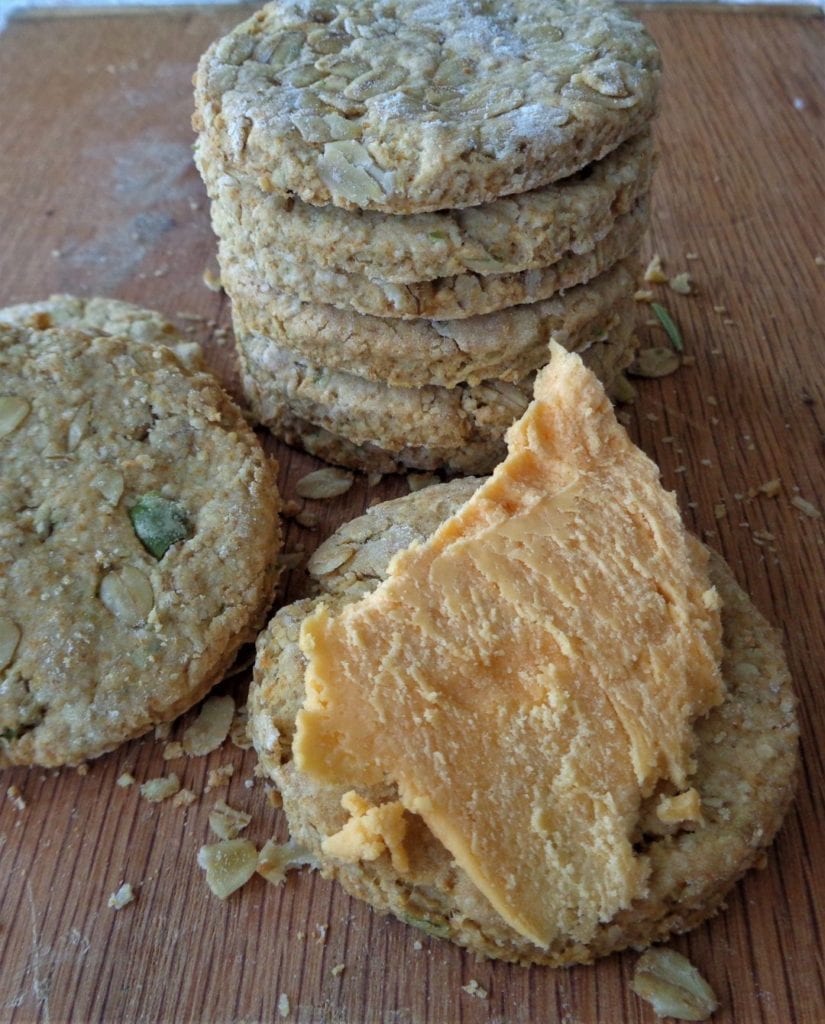 Oatcakes with Rosemary and Spruce Honey from My Kitchen Wand
