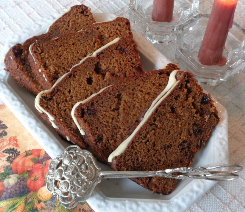 Pumpkin Raisin Ginger-Bread with Einkorn Flour from My Kitchen Wand