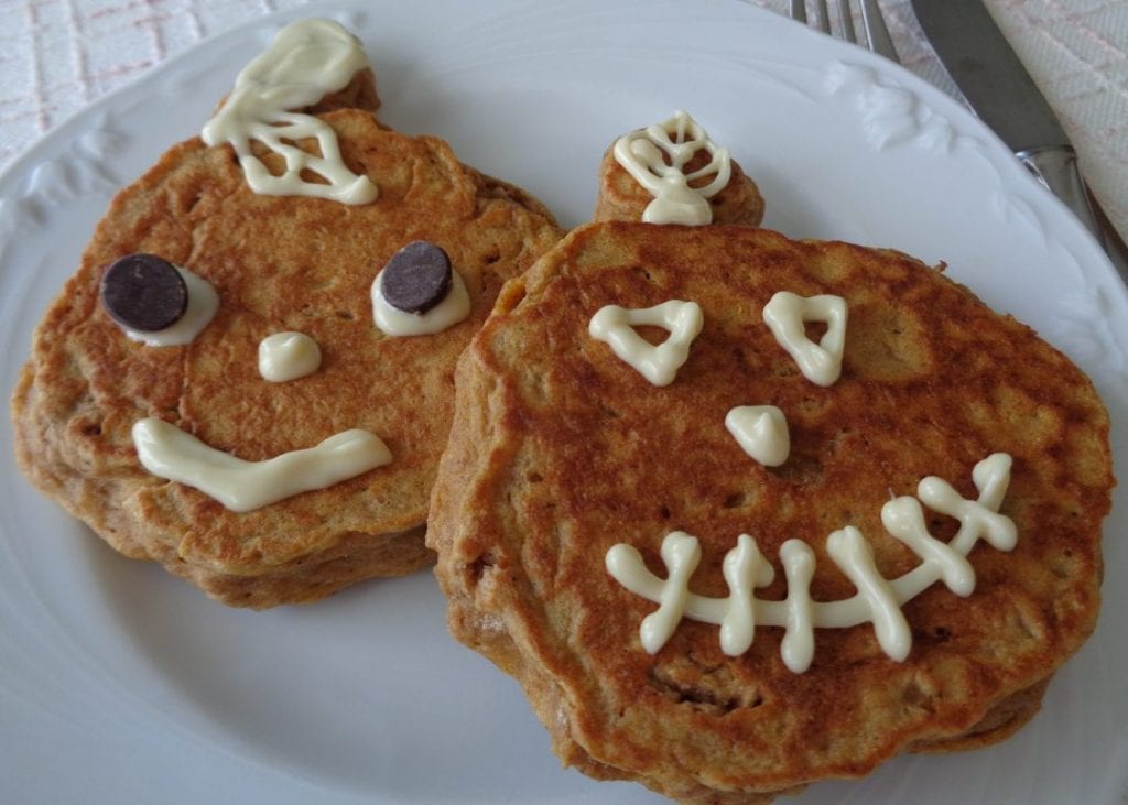 Einkorn Pumpkin Spice Pancakes from My Kitchen Wand