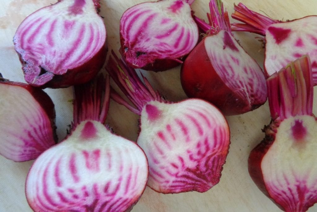 Beets with the last of the garden herbs from My Kitchen Wand