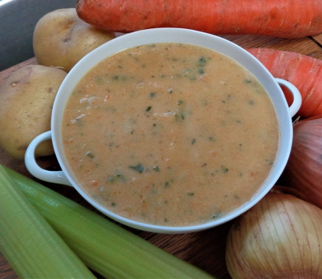 Cream of Vegetable Soup from My KItchen Wand