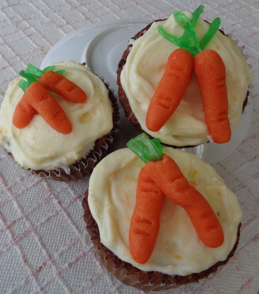 Marzipan carrots from My Kitchen Wand