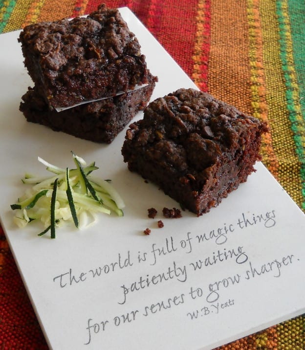 Zucchini Brownies from My Kitchen Wand