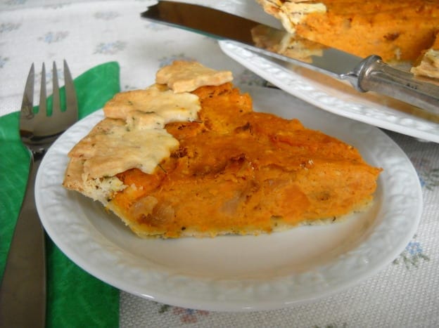 Savoury Pumpkin Yam Pie from My Kitchen Wand