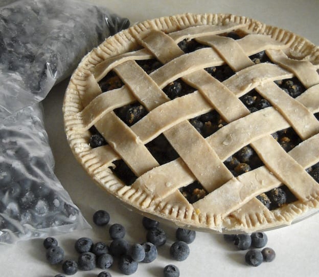 Care and storage of blueberries (& pie) from My Kitchen Wand