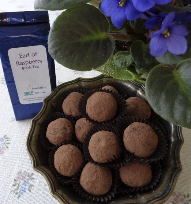 Earl of Raspberry Truffles from My Kitchen Wand