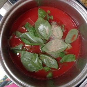 Creamy Tomato Basil Soup from My Kitchen Wand