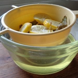 Lemon Balm Sun Tea from My Kitchen Wand