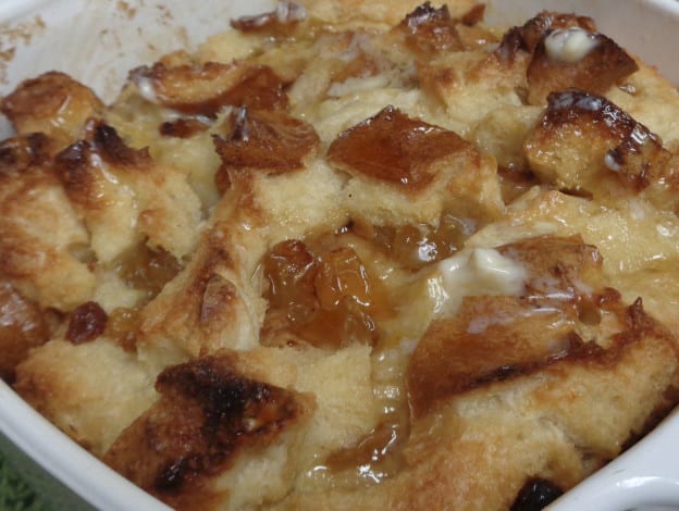 Rum & Egg Nog Bread Pudding from My Kitchen Wand