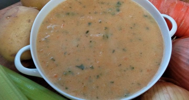 Cream of Vegetable Soup from My KItchen Wand