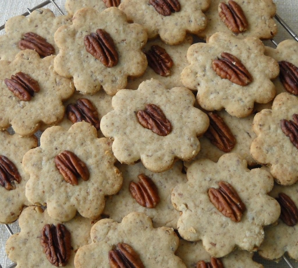 Pecan Shortbread Cookies, 3 ways from My Kitchen Wand