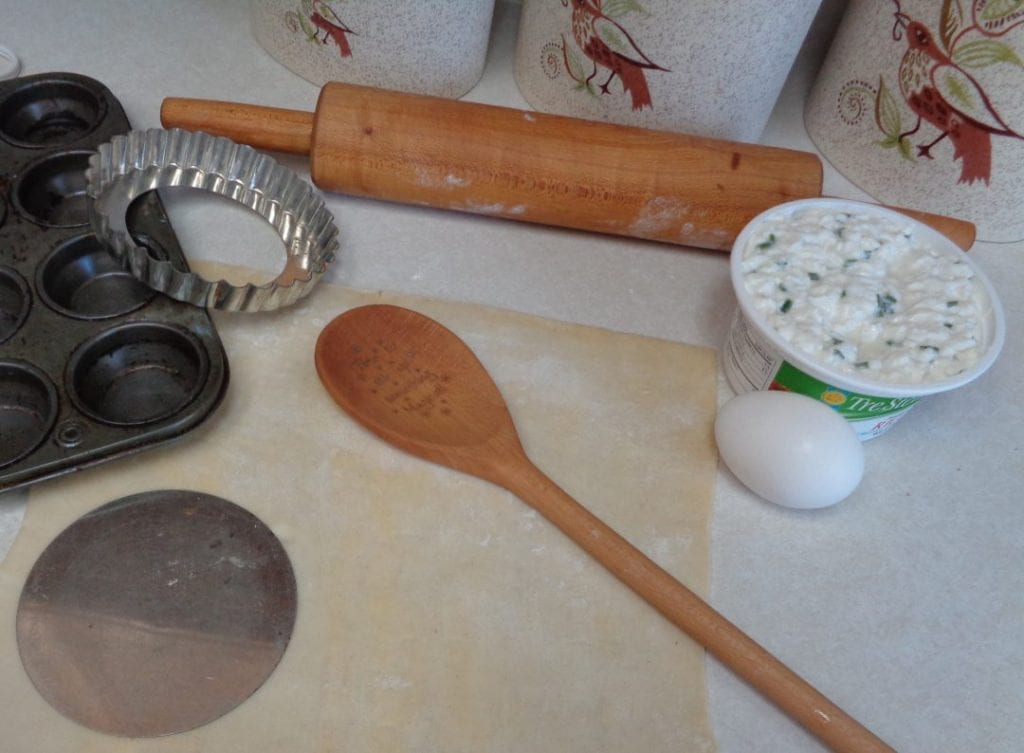 Cottage Cheese & Chive Tarts/Quiche from My Kitchen Wand