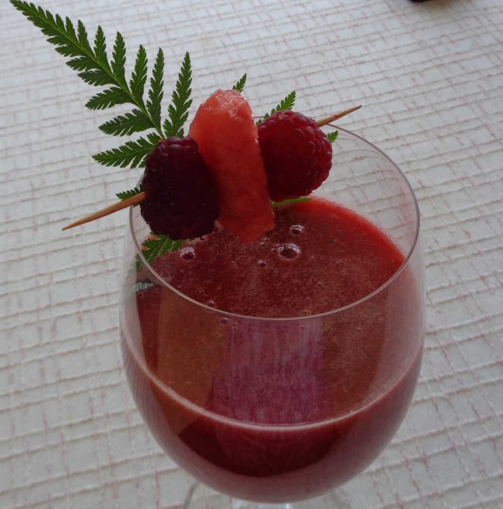 Watermelon Raspberry Cooler from My Kitchen Wand