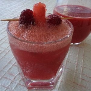 Watermelon Raspberry Cooler from My Kitchen Wand