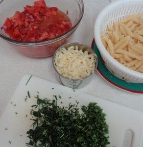 Tomato Pasta Salad from My Kitchen Wand