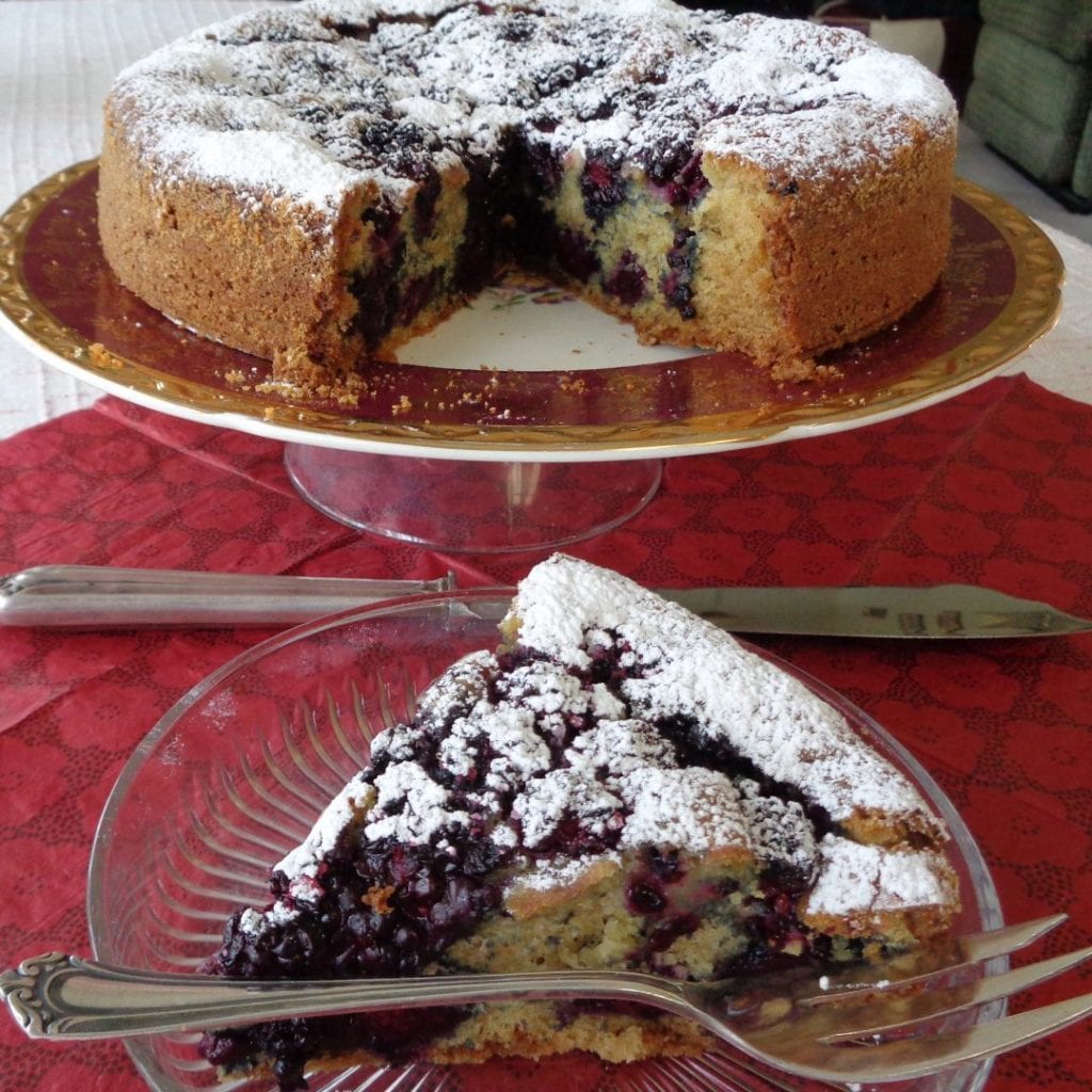 Blackberry Cake with Rum and Lemon from My Kitchen Wand