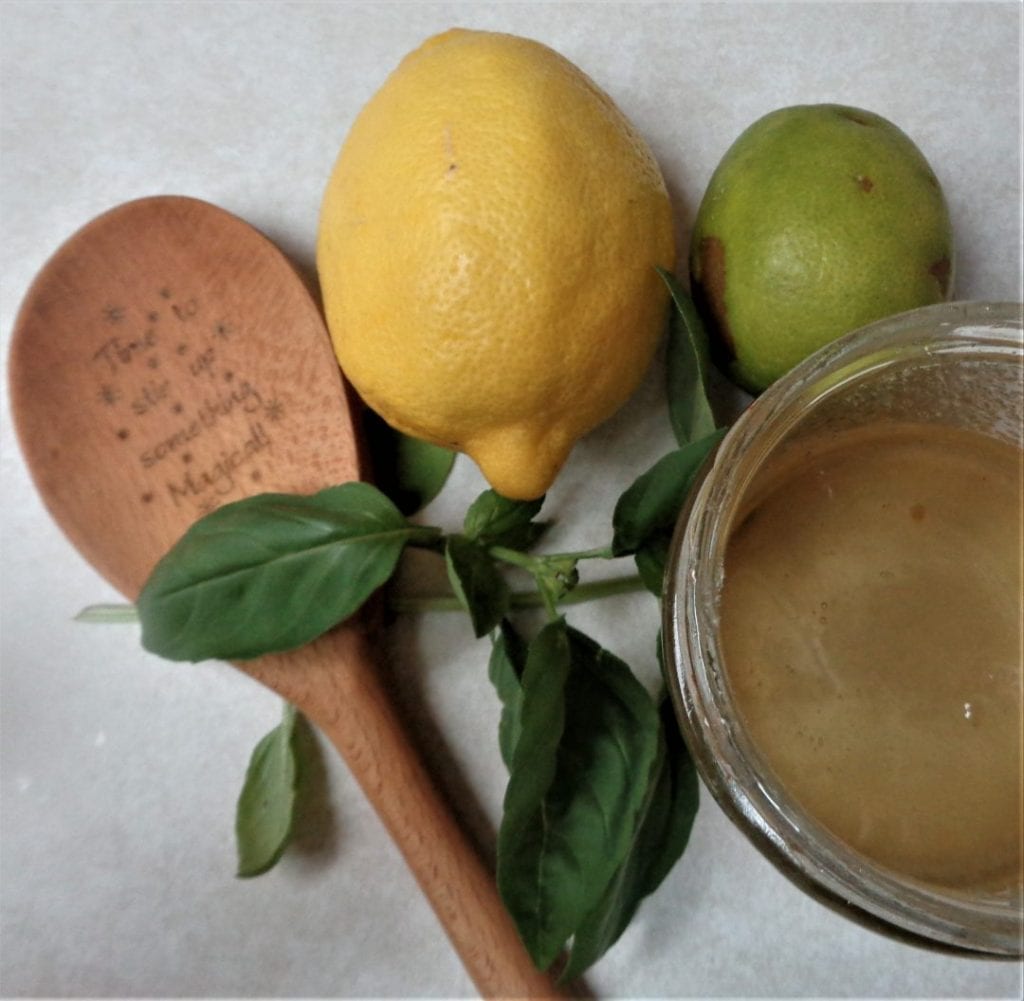 Lemon Basil Limeade from My Kitchen Wand