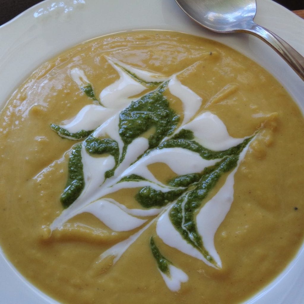 Pumpkin Coconut Curry Soup from My Kitchen Wand