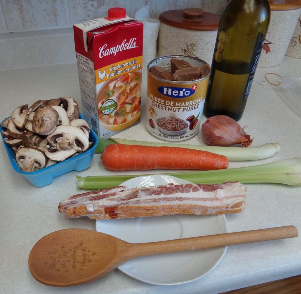 Chestnut Mushroom Soup from My Kitchen Wand