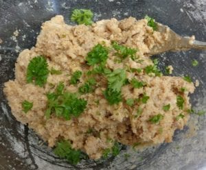 Stuffing Dumplings from My Kitchen Wand