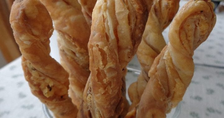 Puff Pastry Sticks with Fine Herbs & Aged Gouda from My Kitchen Wand
