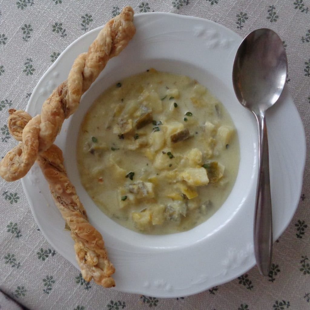 Leek & Potato Soup from My Kitchen Wand