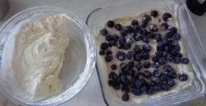 Blueberry Buttermilk Cake with Lemon and Rum from My Kitchen Wand