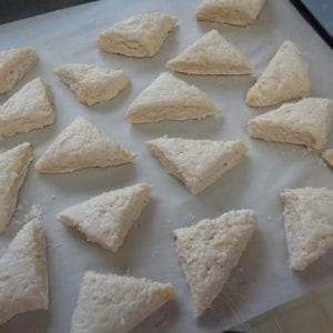 Lemon Buttermilk Scones from My Kitchen Wand