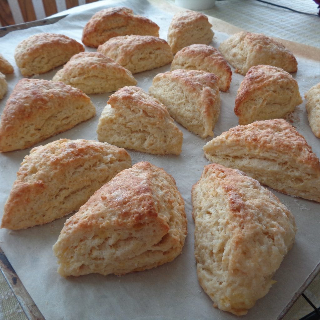 Lemon Buttermilk Scones from My Kitchen Wand