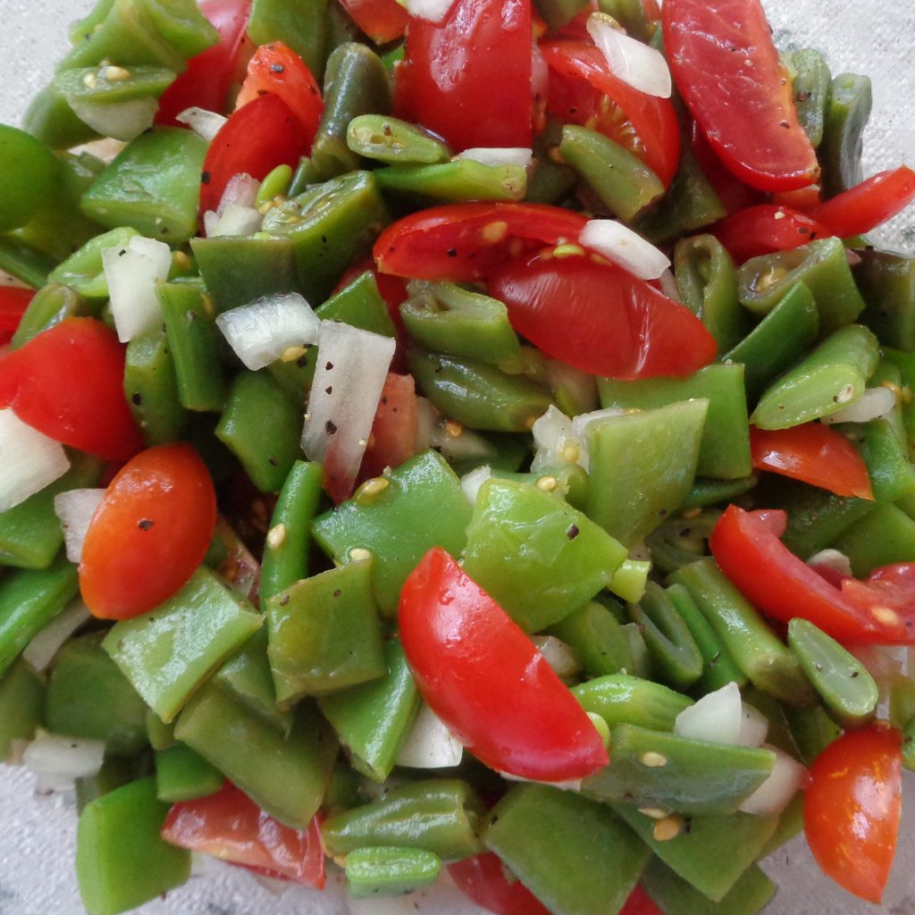 Green Bean & Tomato Salad from My Kitchen Wand