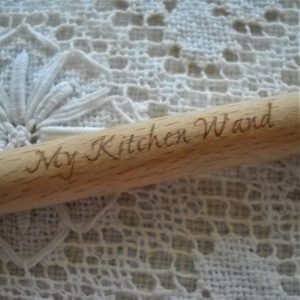 Engraved Handle My Kitchen Wand